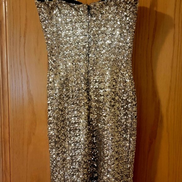 Nadine Merabi Sequin Midi Dress - Picture 4 of 7